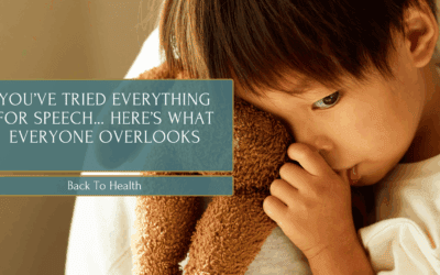 You’ve Tried Everything for Speech… Here’s What Everyone Overlooks